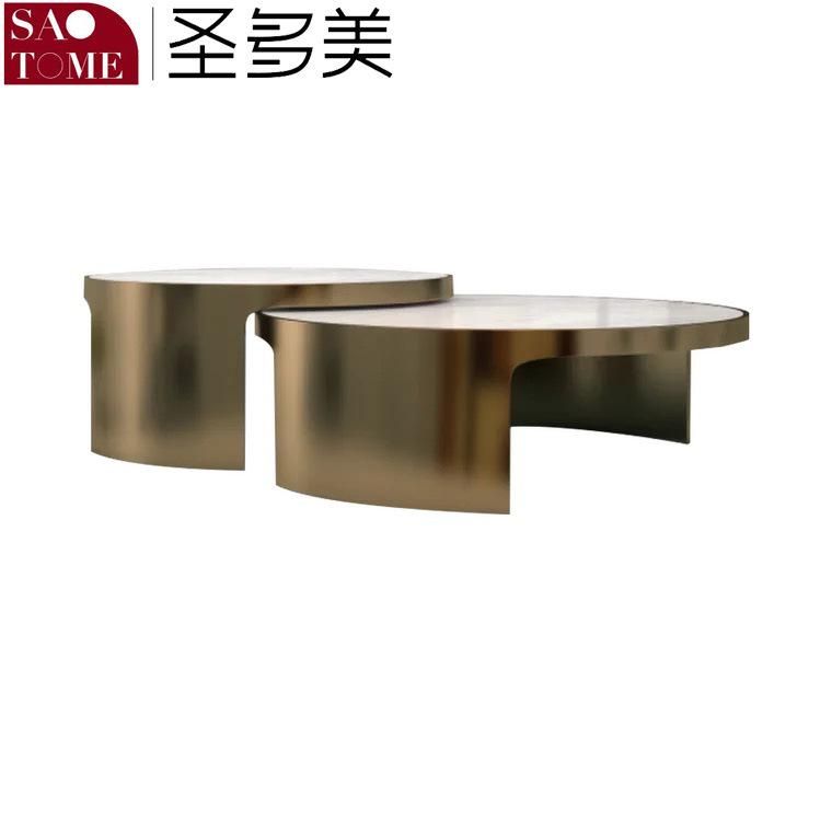 Modern Popular Living Room Furniture Rock Board Tea Table