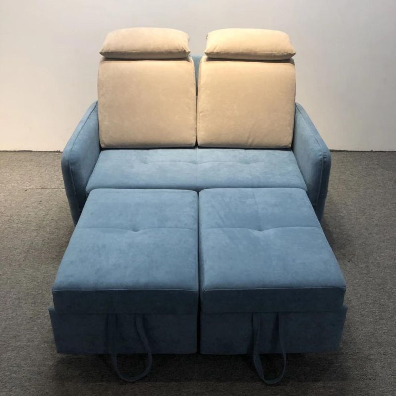 Foldable Sofa Bed Fabric Sofa Bed Removable and Washable