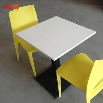 Modern Furniture Corian Restaurant Dining Table and Coffee Table with Chairs