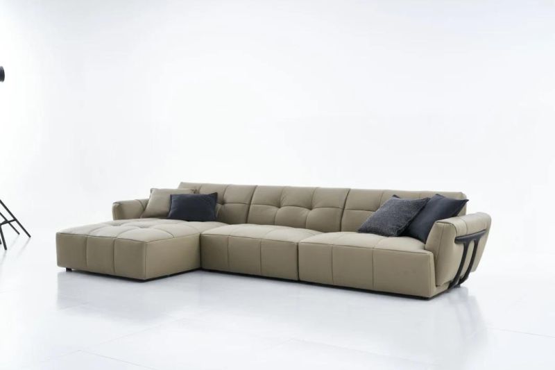 PF95 3+Couch Leather Sofas, Latest Design Sofas, Living Set in Home and Hotel Furniture Customization