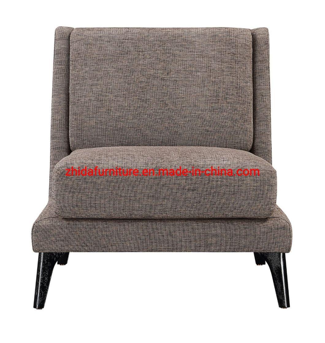 Foshan Factory Made Modern Fabric Recliner Chair Without Armrest