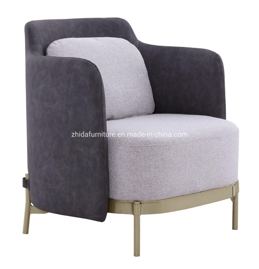 Modern Restaurant Leather Chair Fabric Chair Living Room Chair