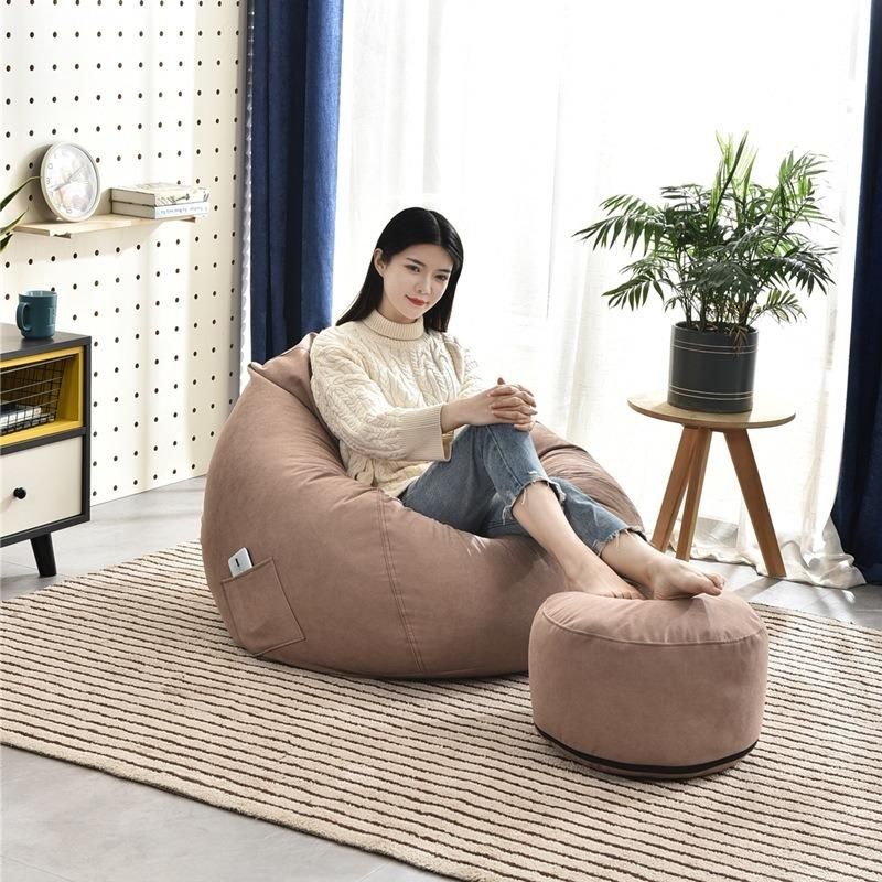 Indoor Foma Fluffy Comfortable Lazy Giant Bean Bag Sofa Chair