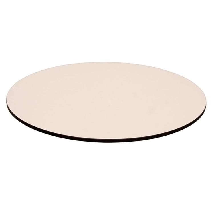 Hot Sale Metal Stainless Steel Frame Round White Coffee Table