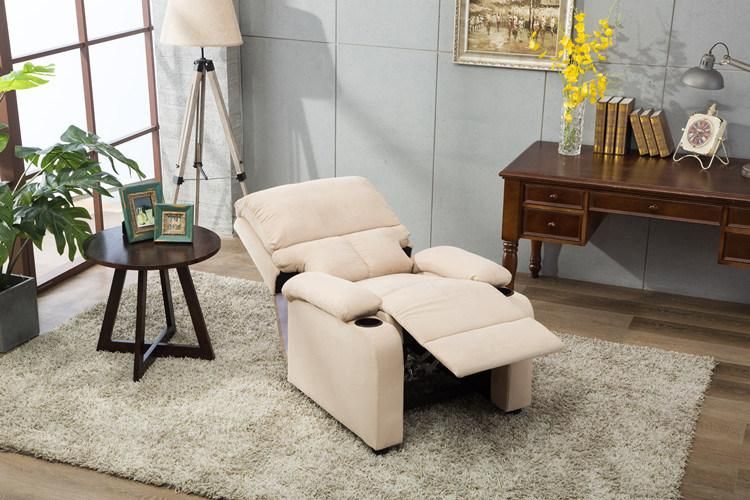 Fabric One Seat Multi-Functional Push Back Recliner for Living Room