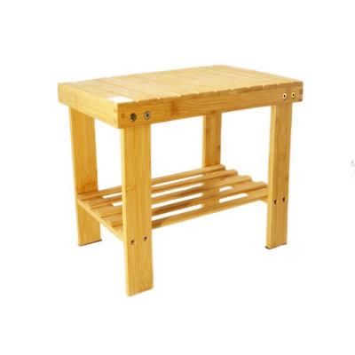 Bamboo Bath Stool L Size