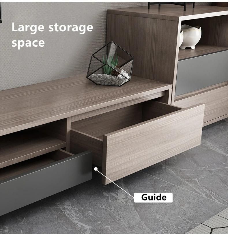 Chinese Classic Wholesale Green Mixed White Color Living Room Home Furniture TV Stand