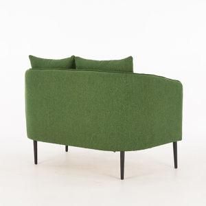 American Style Modern Green Cotton Velvet Fabric Sofa Set