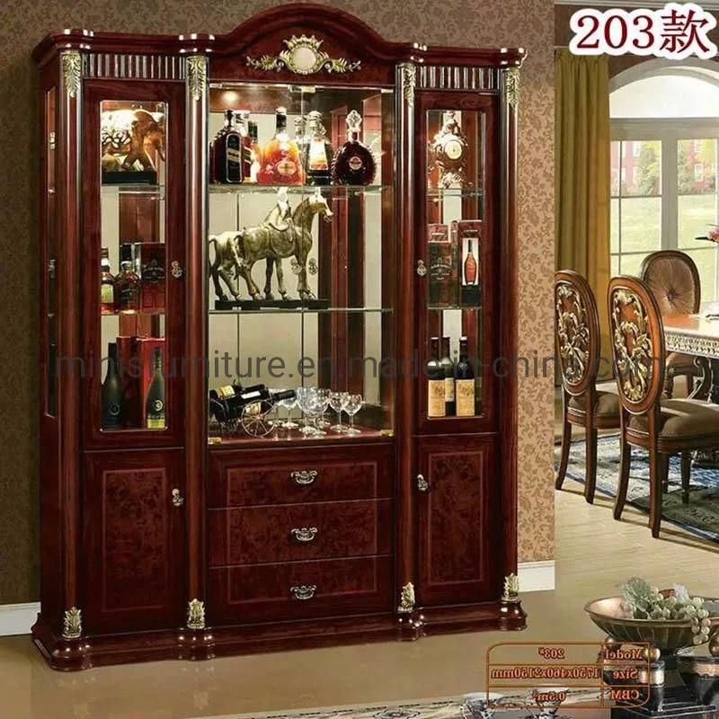 (MN-CC802) Living Room/Hotel/Office Wooden Showcase High Filing Cabinet/Display Glass Cabinet