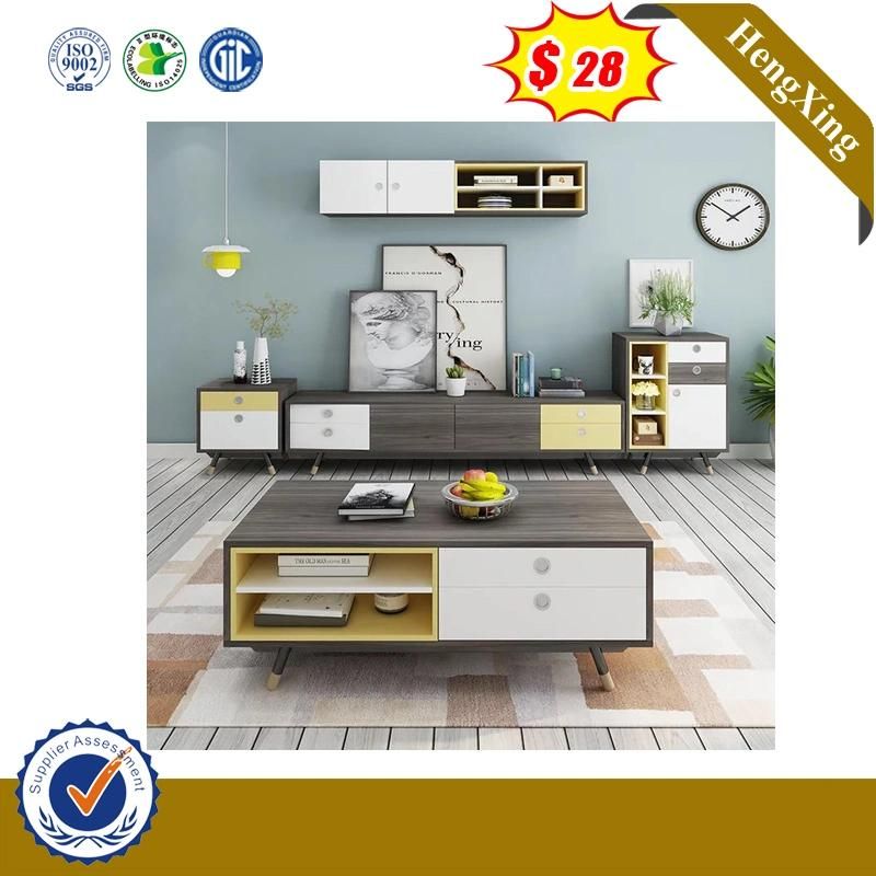 2020 Modern Plasama Simple No Handle Design Office Plastic TV Table