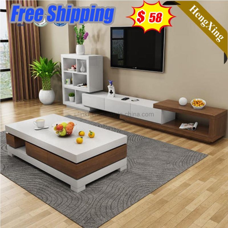 Chinese Furniture Wooden Home Hotel Bedroom Dining Living Room Furniture Set Sofa Modern TV Stand