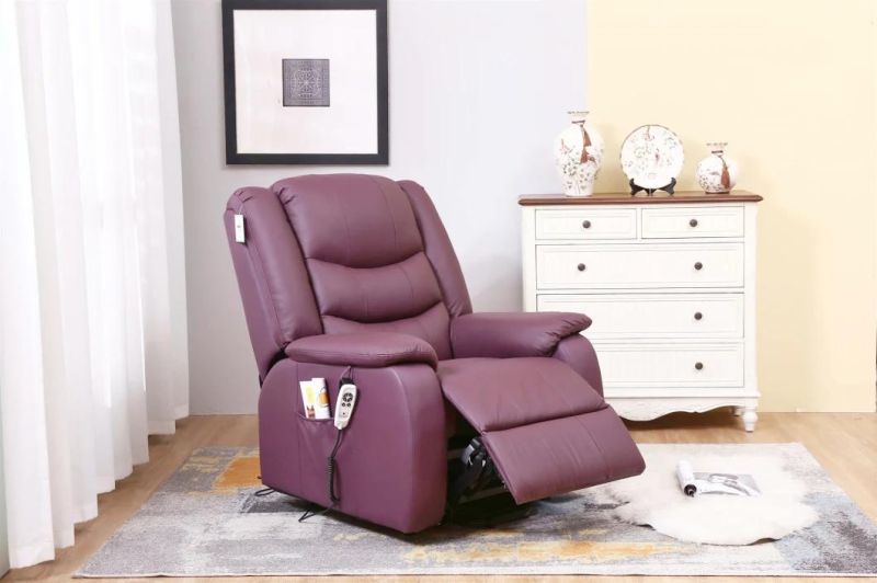 Jky Furniture Fabric Power Electric Lift Chair Reclining with Heating and Massage Function