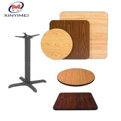 Cheap Wood Round Home Kitchen High Coffee Bar Table (XYM-T05)