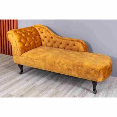 Huayang Luxury Modern Fabric Living Room Sofa Furniture Velvet Set Furniture Buttoned Living Room Sofa