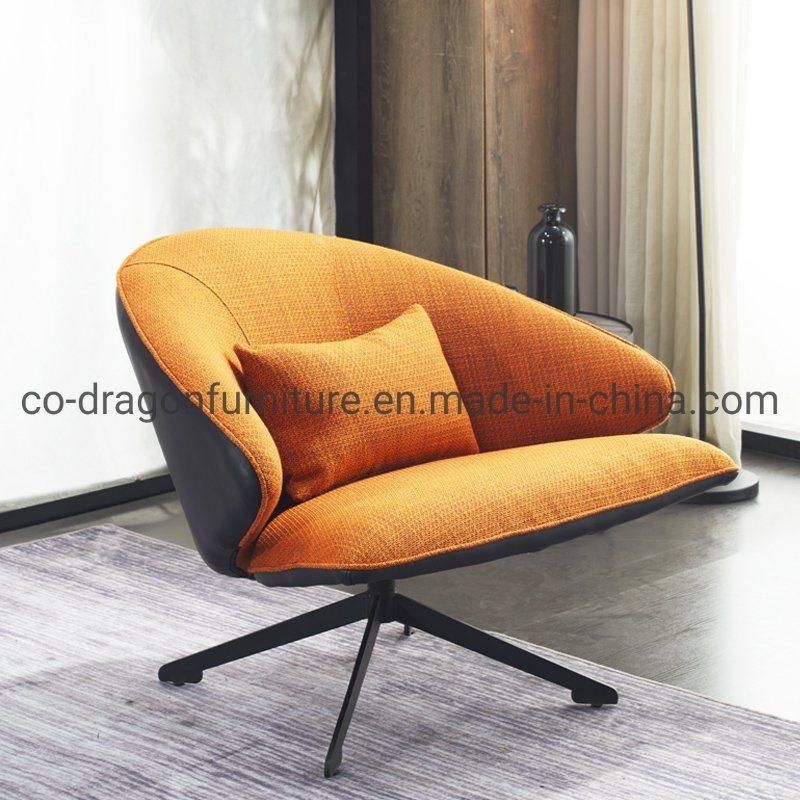 Luxury Living Room Furniture Swivel Leisure Sofa Chair with Fabric