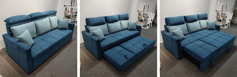 Folding Sofa Bed Dual-Use Removable and Washable Push-Pull Telescopic Multi-Functional