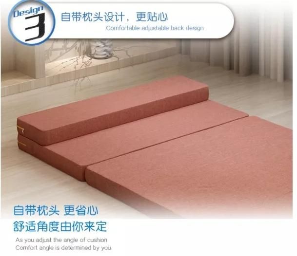 4 Folding Office Lunch Break Foam Mattress Can Be Customized as Request