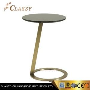 Black Marble Table Home Metal Side Table furniture