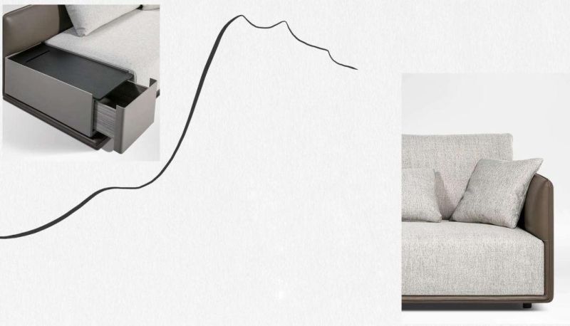 Modern Living Room Furniture Sectional Sofa Corner Sofa Fabric Sofa GS9032