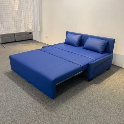 Dual-Purpose Foldable Sofa Bed Ins Wind Small Apartment Double Storage