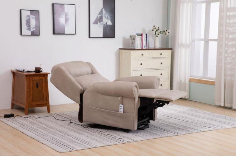 Jky Furniture Leather Power Electric Lift Chair with Heating and Massage Functions