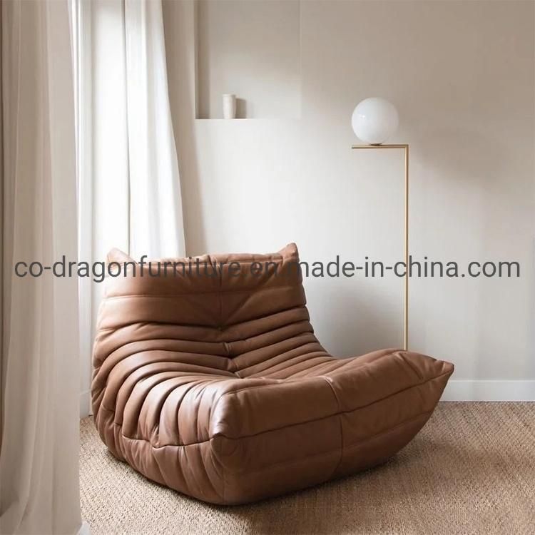 Modern Fashion Leather Lazy Leisure Sofa for Living Room Furniture