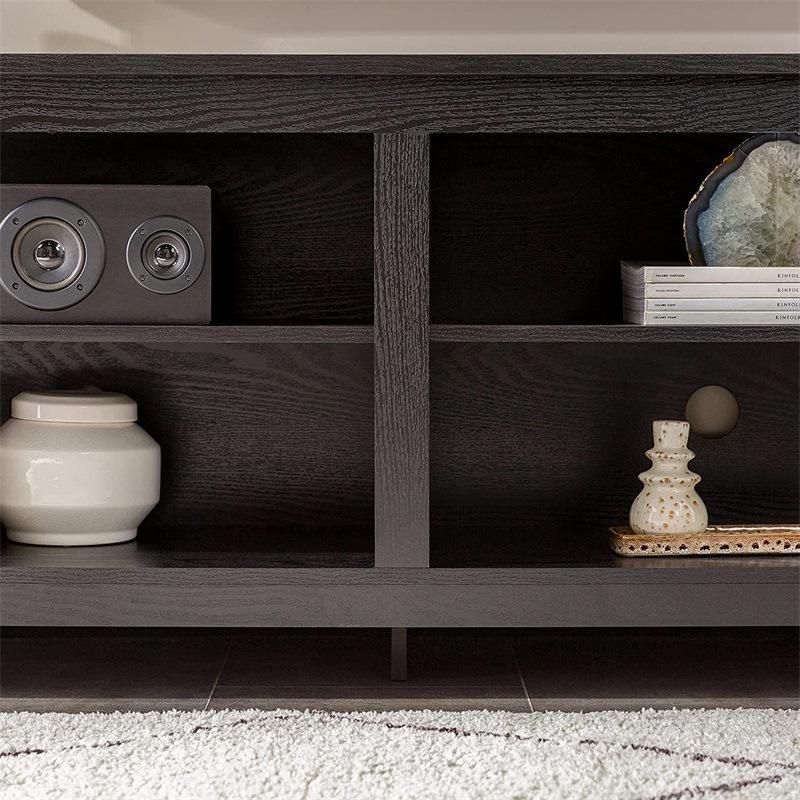 Wood Storage Cabinet with Shelve TV Stand for Home Living Room