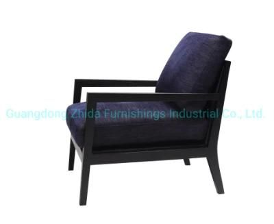 Hotel Chair Arm Chair with Leather or Fabric Upholstere