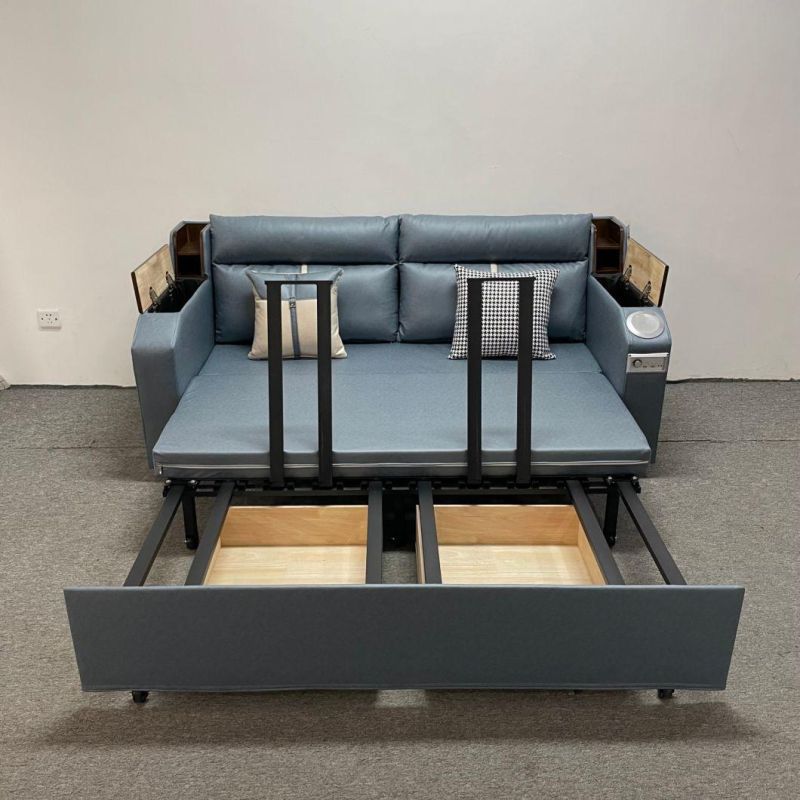 Three Pull Sofa with Audio Rechargeable Sofa Bed