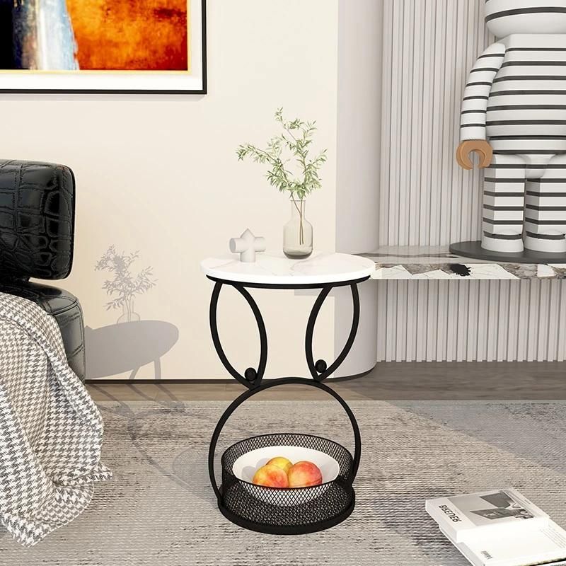 New Arrival Luxury Living Room Tea Side Table Metal Coffee Table for Home Hotel Apartment