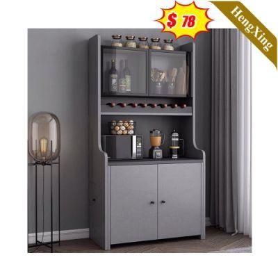 Modern New Fashion Wood Living Room Furniture Storage Side Board Door Dining Folding Cabinet