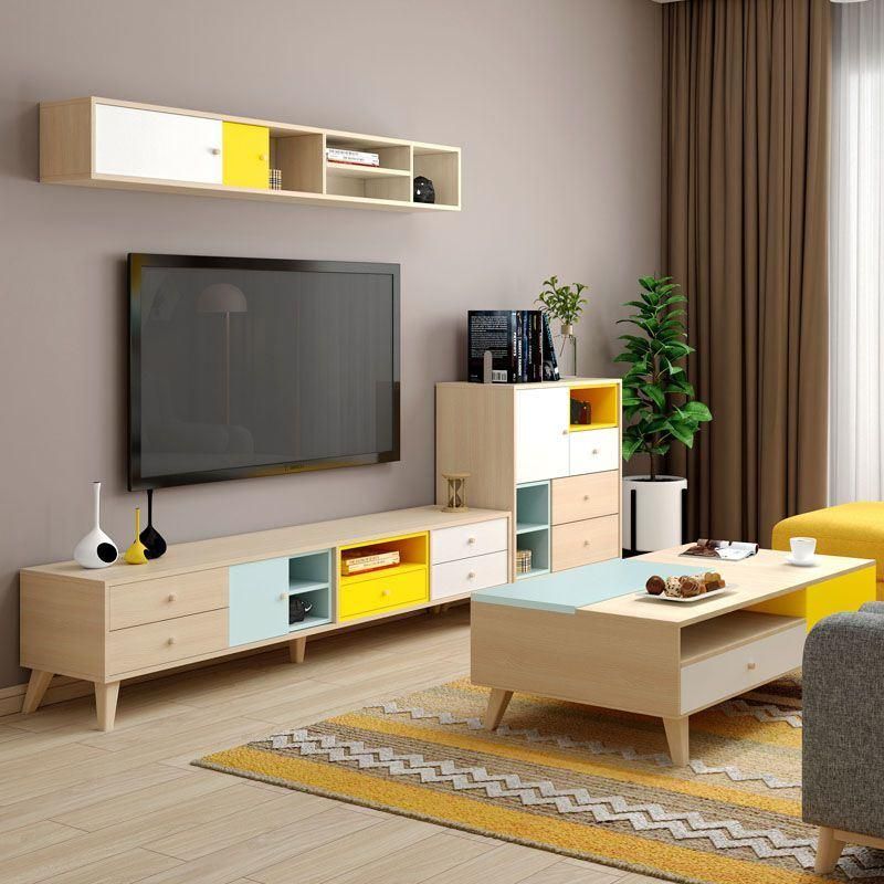 Top Quality Home Furniture Living Room MFC TV Stand (HX-8NR0711)