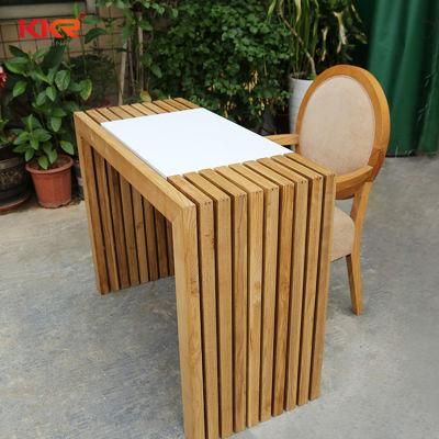 Custom Coffee Tables Restaurant Furniture Marble Solid Surface Dinning Table for Sale