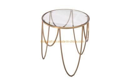 Factory Design Modern Metal Side Tables for Living Room Home Office Hotel or Sample Room