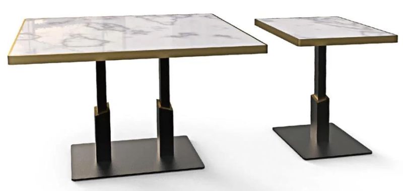 Modern Style Metal Table Bases Coffee Table Pedestal Side Table