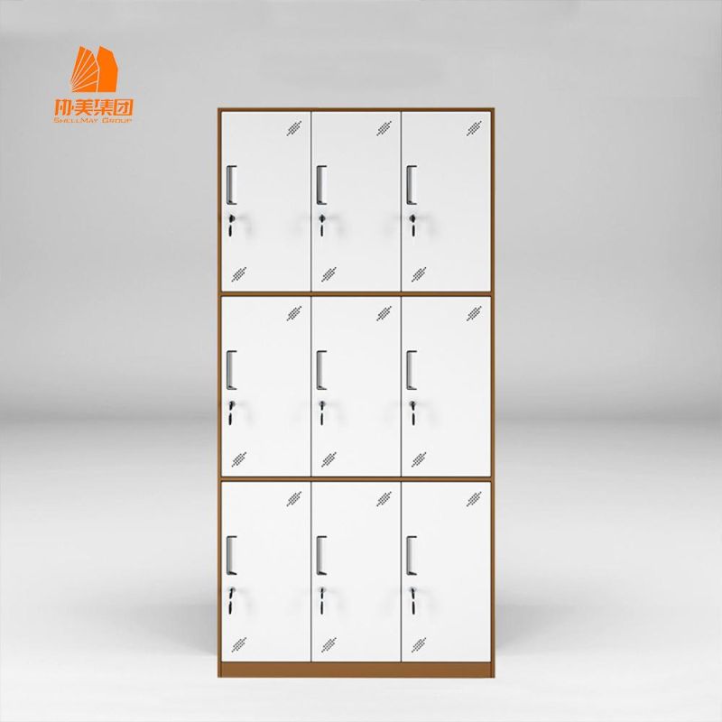 Factory Direct Sale, Knock-Down Construction, Wholesale School or Public Lockers, Steel Storage Cabinet, Metal Wardrobe.