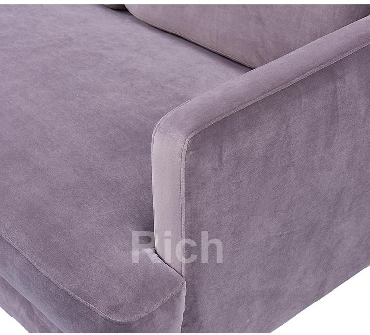 Modern Design Living Room Hotel Furniture Sectional Sleeper Corner Sofa