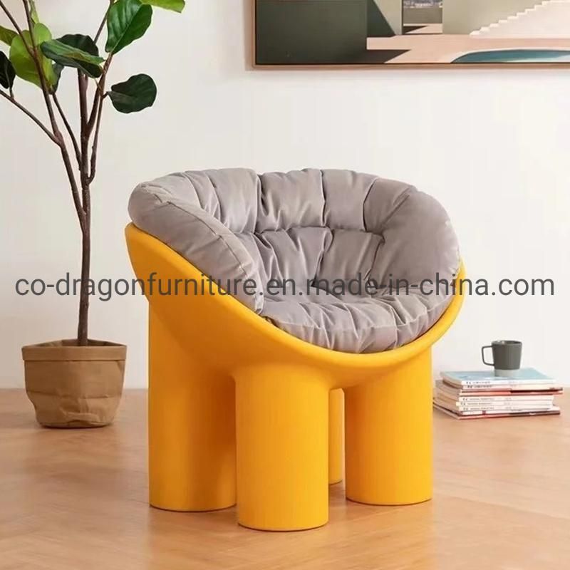 Fashion New Design Home Furniture Plastic Colorful Leather Leisure Chair