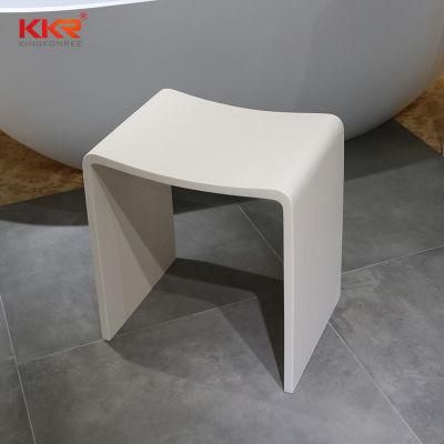 Free Standing Acrylic Resin Bathroom Vanity Stool