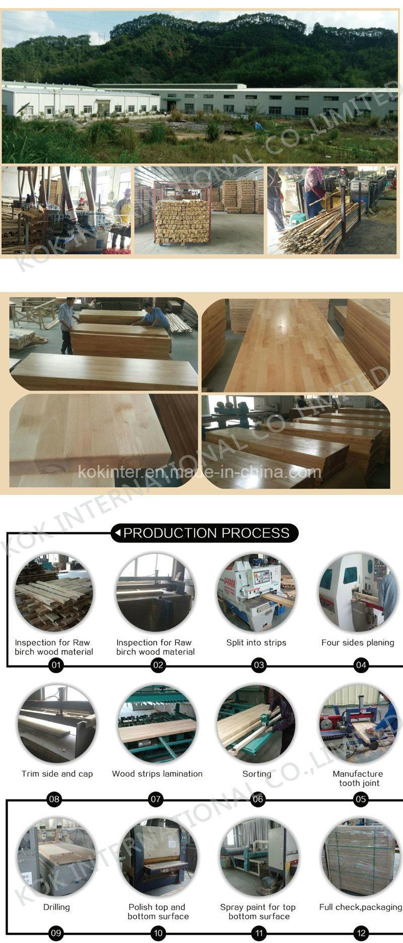 Long Bench Solid Wood Table Worktop Countertop Butch Board