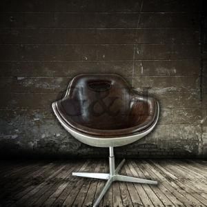 Arne Jacobsen Worldwide Popular Metal Leather Red Egg Chair