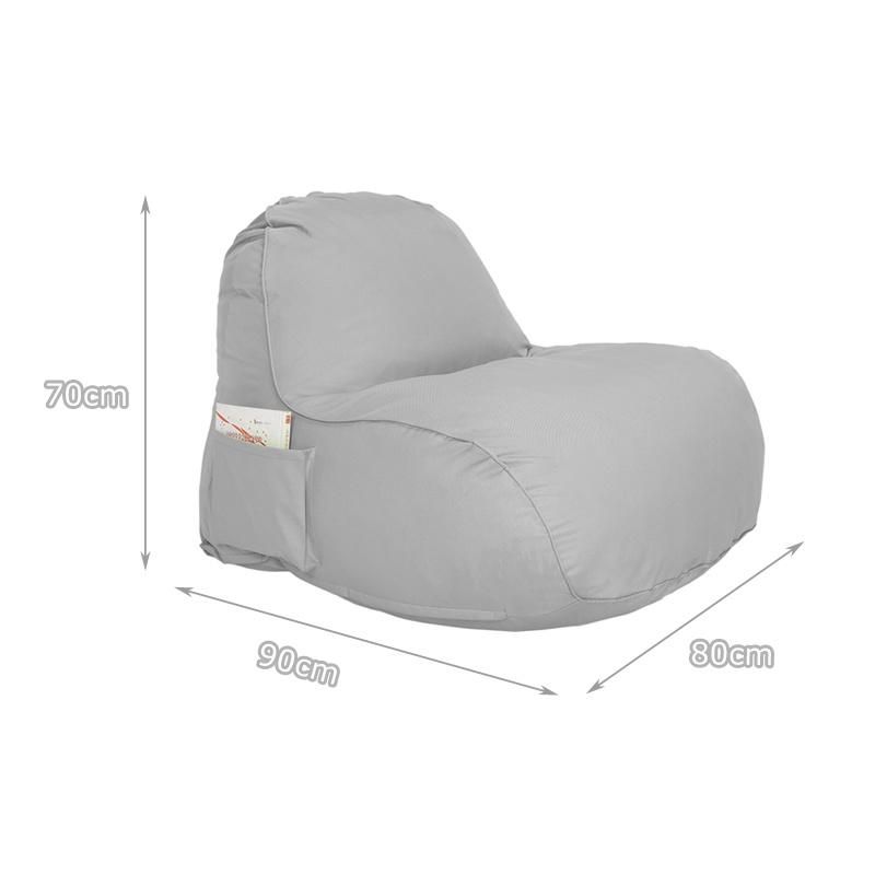 Dropshipping Waterproof Bean Bag Chair L Recliner Lounge Sofa Grey Fat Boy Lazy Sofa Floor Bean Bag