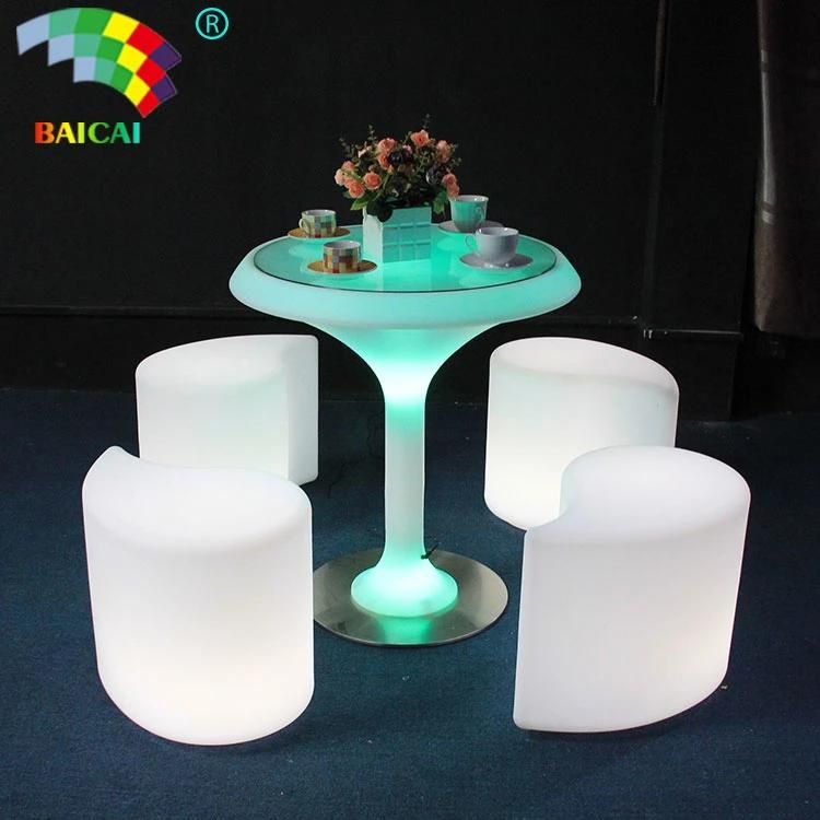 Coffee Shop LED Furniture Sets