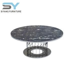 Aviator Furniture Marble Table Top Set Modern Coffee Table