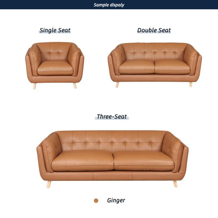 Modular Sofa 1+2+3 Seat OEM Leather Modular Sectional Sofa