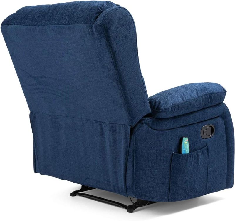 Jky Furniture Massage Function Fabric Adjustable Manual Recliner for Living Room