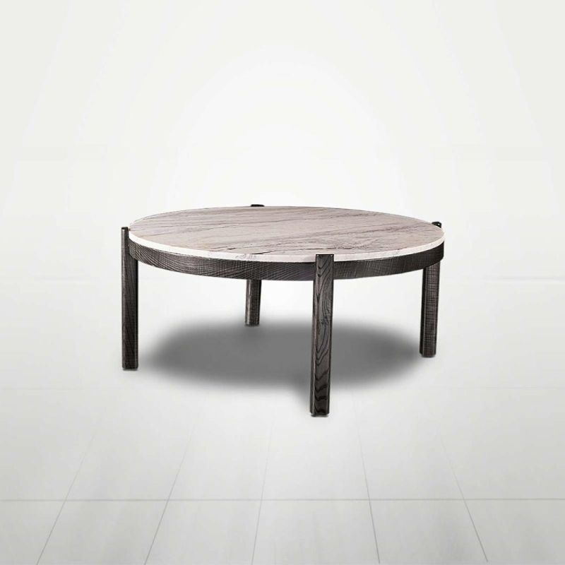 FC86A Coffee Table Natural Marble Top, Latest Design Coffee Table in Home and Hotel Furniture Custom-Made