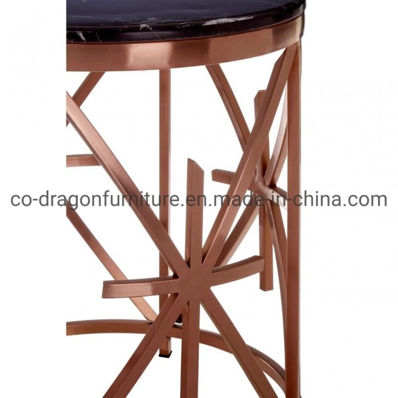 2022 New Design Home Furniture Steel Side Table with Top