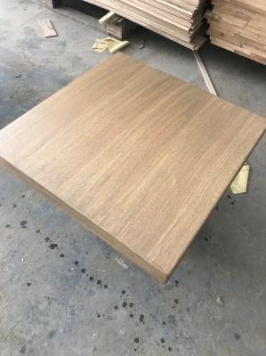 White Oak Veneer Style Coffee Table Top 24X24inch