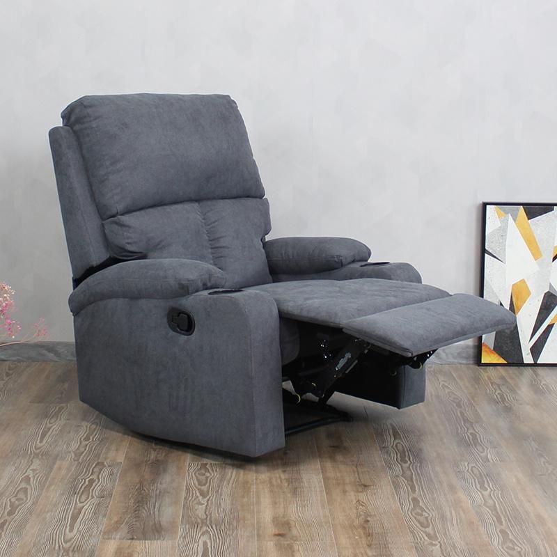 Factory Direct Supply Manual Recliner with Cup Holders